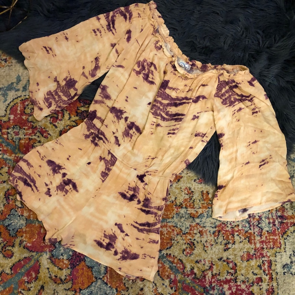 Tie dye Romper